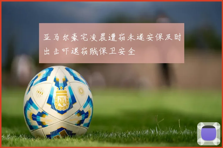 亚马尔豪宅凌晨遭窃未遂安保及时出击吓退窃贼保卫安全